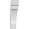 Ekena Millwork 5 1/2-in. W x 24-in. D x 24-in. H Merced Architectural Grade PVC Knee Brace BRCP055X24X24MRC - alternate 2